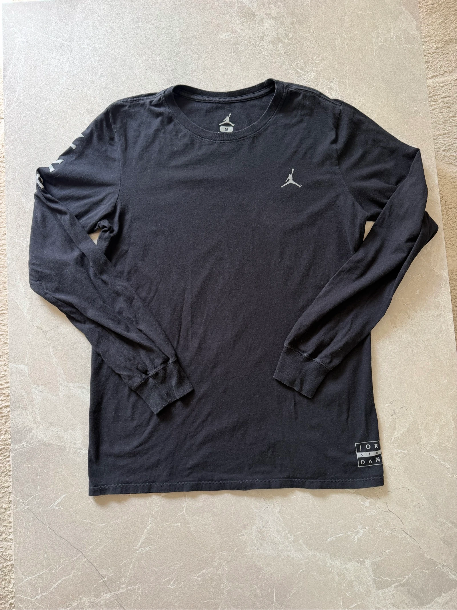 Camiseta Jordan manga larga negra “Air Jordan” - Talla S – photo 2